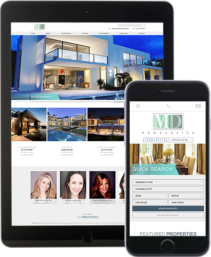 MD Properties - AgentImage Best Mobile Real Estate Websites