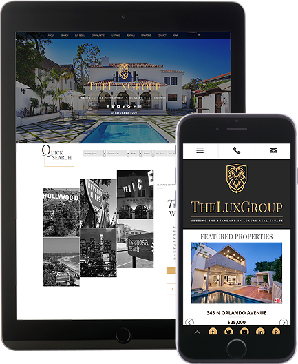 The Lux Group - AgentImage Best Mobile Real Estate Websites