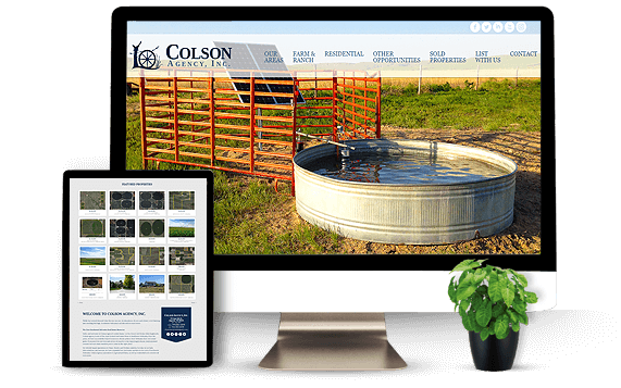 Colson Agency - AgentImage Best Real Estate Marketing Website