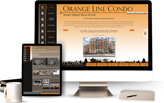 Orange Line Condo - AgentImage Best Real Estate Marketing Website